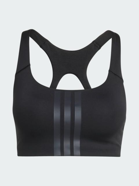adidas Optime Workout 3-Stripes Medium Support Bra