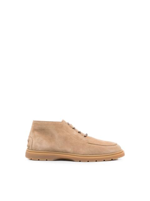 Tod's Leather desert boots