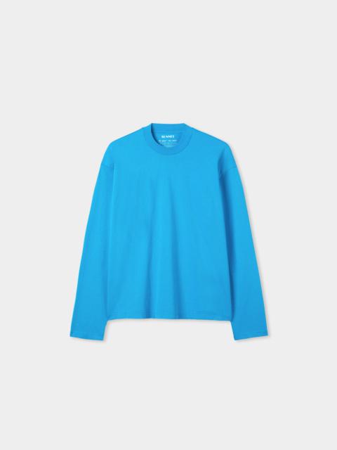 DWYW LONGSLEEVE T-SHIRT / ocean blue