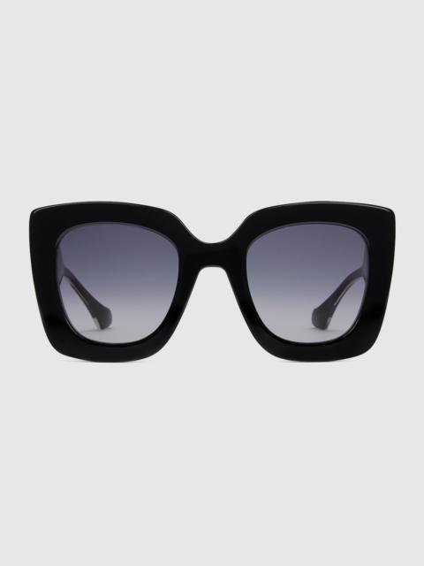 Square frame sunglasses