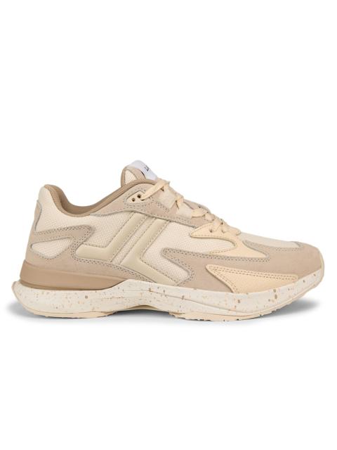 Lanvin Women's Jla Low-Top Leather Sneakers - Beige Grey