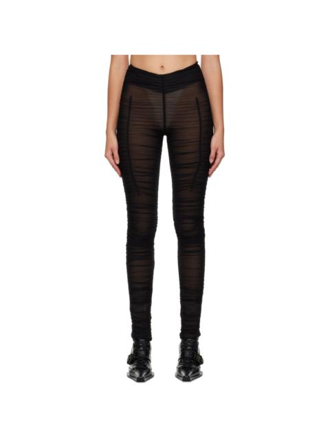 KNWLS Ocilia ruched mesh trousers