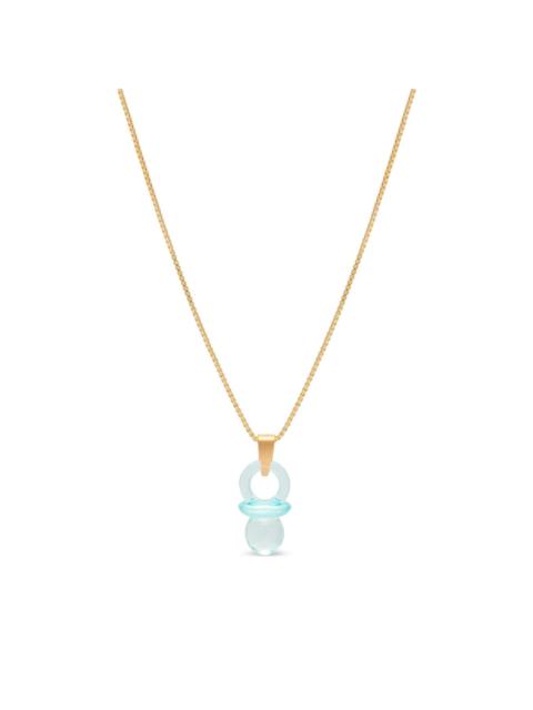 CRYSTAL HAZE Pacifier pendant necklace