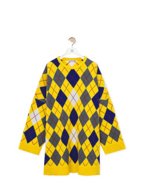 Loewe Argyle dress in wool