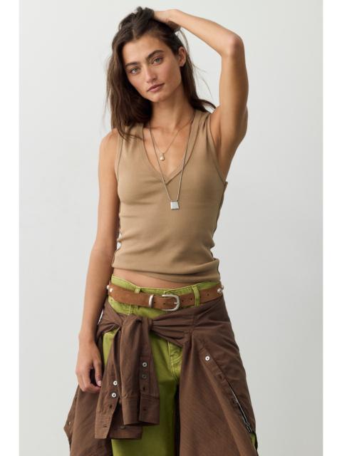 FREE PEOPLE We The Free Neria V-Neck Tank Top
