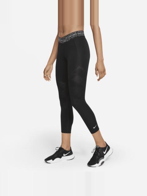 Women's Nike Pro Mid-Rise Crop Leggings