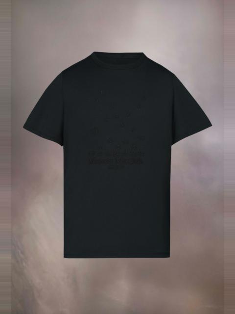 Maison Margiela Fancy Rib T-Shirt Tシャツ Maison Margiela Fancy Rib T-Shirt In Black - 40% Off