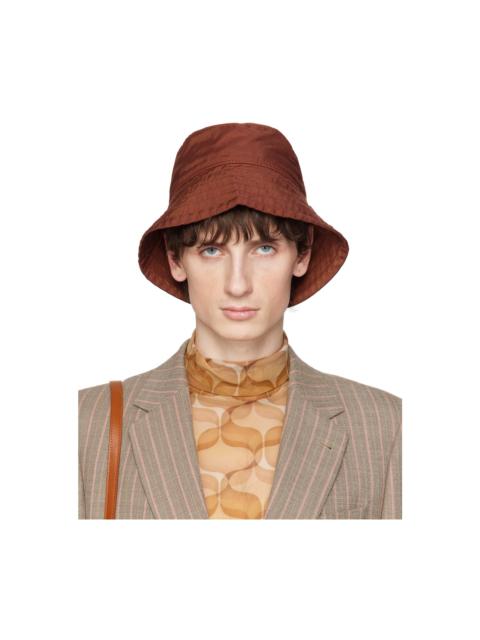 Dries Van Noten Orange Gilly Hat