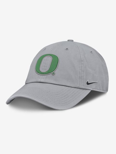 Nike Oregon 2025/26 College Football Playoff Bound Club Men's Nike College Adjustable Hat