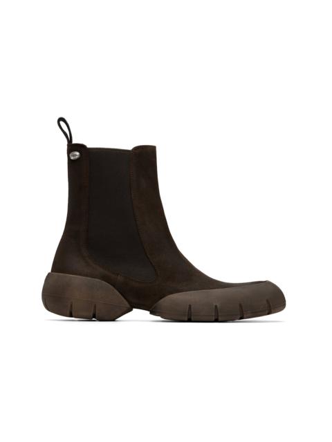 Diesel Brown D-Mathieu Suede Chelsea Boots