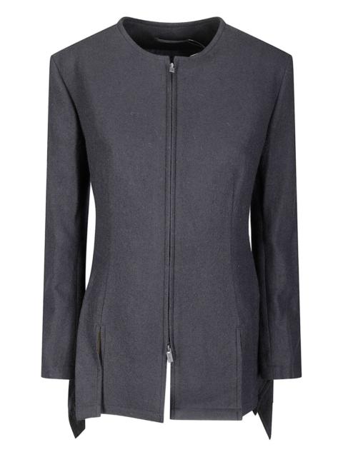 Yohji Yamamoto zip-up wool jacket