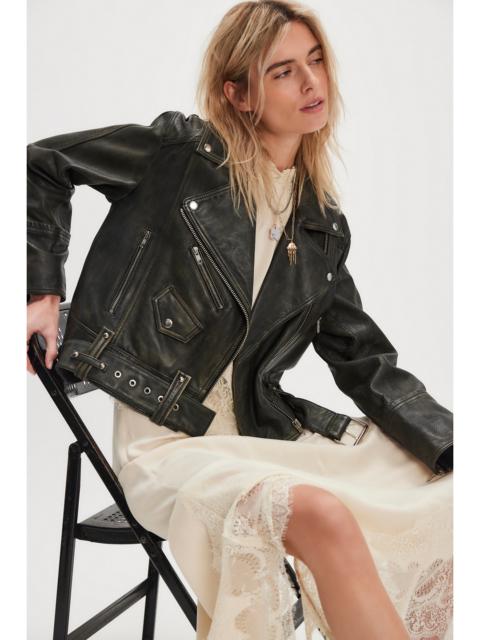 FREE PEOPLE We The Free Mina Leather Jacket