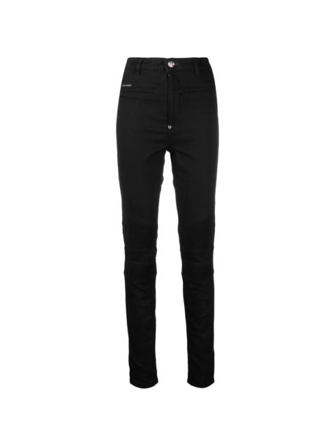 PHILIPP PLEIN high-rise super-skinny 청바지