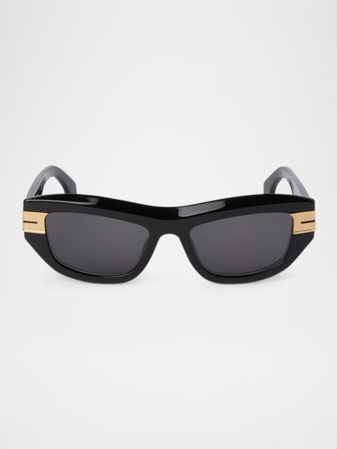 Palm Angels Claire Cat-Eye Acetate Sunglasses