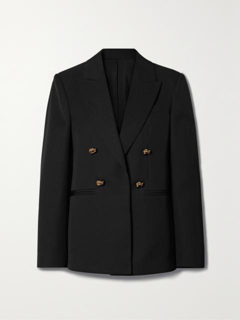 Bottega Veneta Embellished Double-breasted Wool-twill Blazer