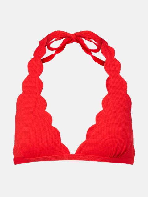 MARYSIA Spring scalloped bikini top