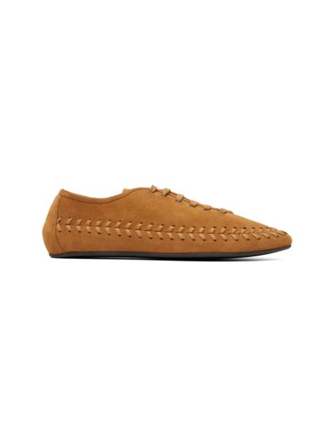 HEREU Tan Birla Suede Loafers