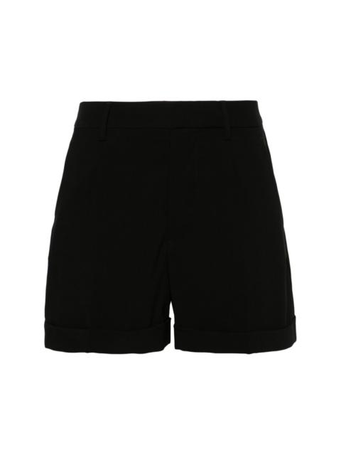 turn-up tailored shorts