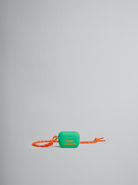 Marni MARNI X NO VACANCY INN - GREEN AND ORANGE AIRPODS CASE