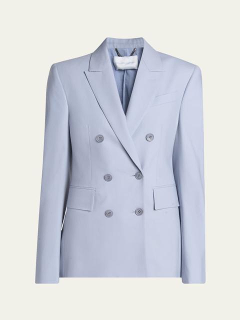 Double-Breasted Wool Blazer