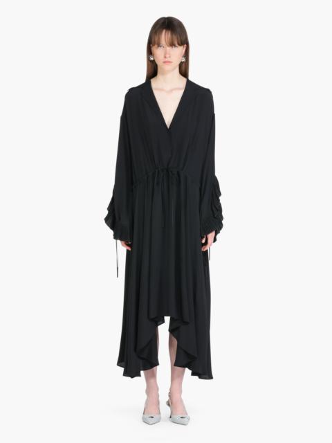 N°21 HANDKERCHIEF-HEM MAXI DRESS