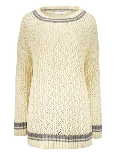 FABIANA FILIPPI open-knit jumper