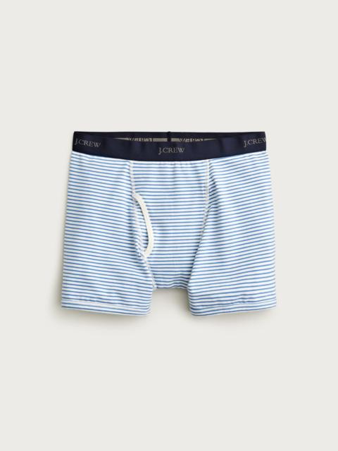J.CREW Stretch 4" boxer briefs in stripe