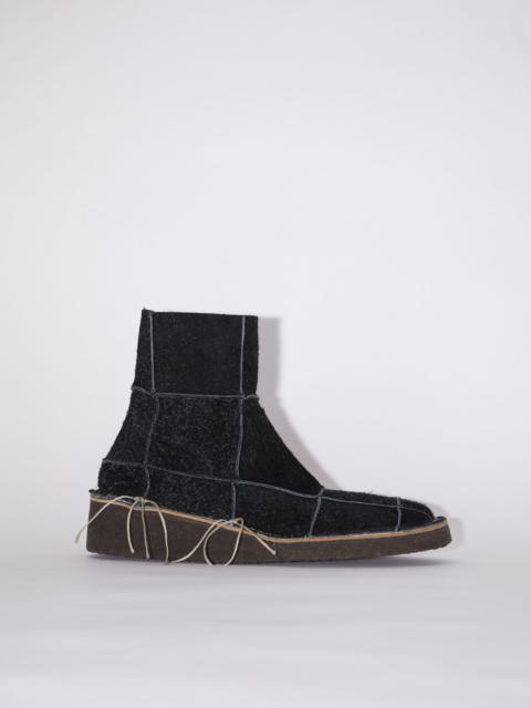 Acne Studios Leather ankle boots - Black