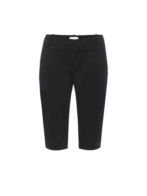 Vince Mid-rise cotton Bermuda shorts