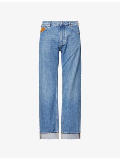 Bottega Veneta Vintage Wide-Leg Denim Jeans