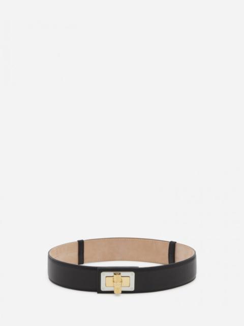 Lanvin HAPPY LEATHER BELT
