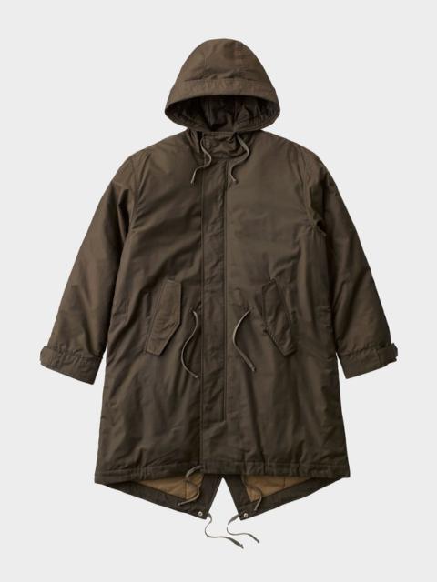 Nudie Jeans Kajjan Waxed Parka Olive