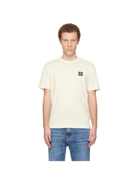 Stone Island Off-White 2100027 60/2 Cotton Jersey T-shirt