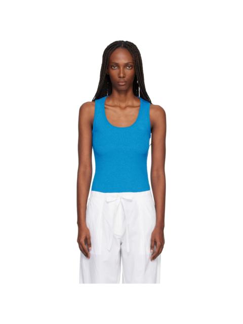 Proenza Schouler Blue Proenza Schouler White Label Jessa Tank Top