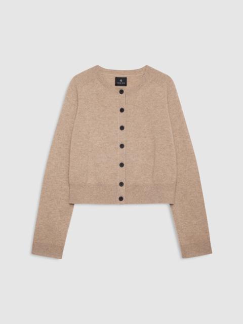 ANINE BING Joye Cardigan - Stone Melange