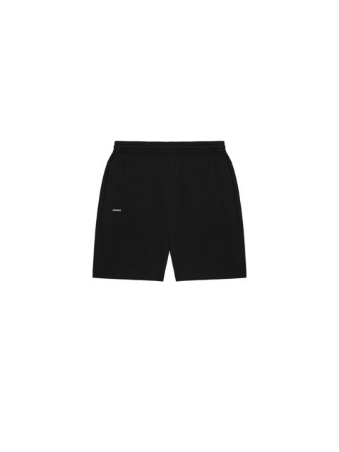 PANGAIA Mens 365 Midweight Mid length Shorts - Twilight Black