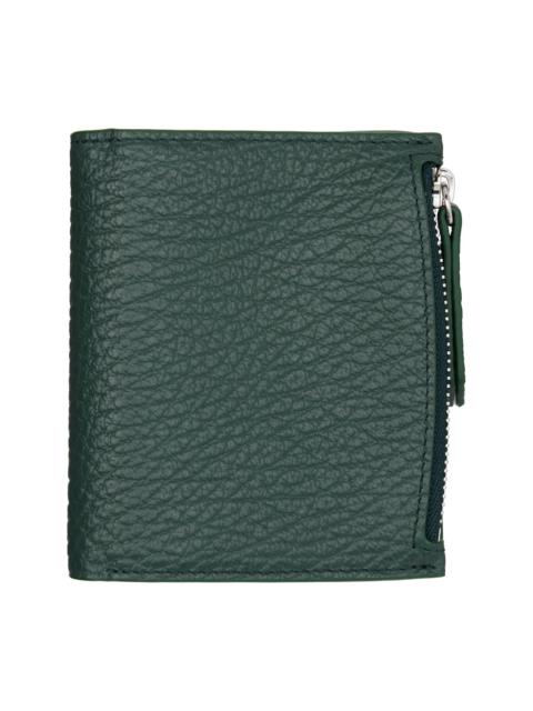 Maison Margiela Green Four Stitches Wallet