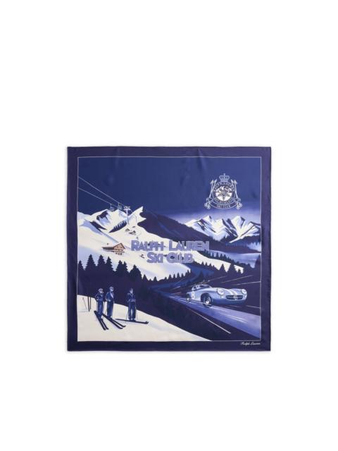 Ralph Lauren Ski Club graphic-print scarf