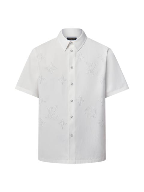 Louis Vuitton Monogram Printed Short-Sleeved Shirt