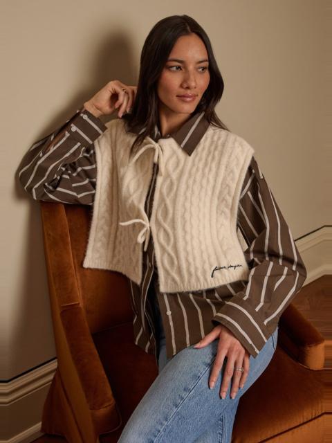 Favorite Daughter THE CABLE TIE VEST