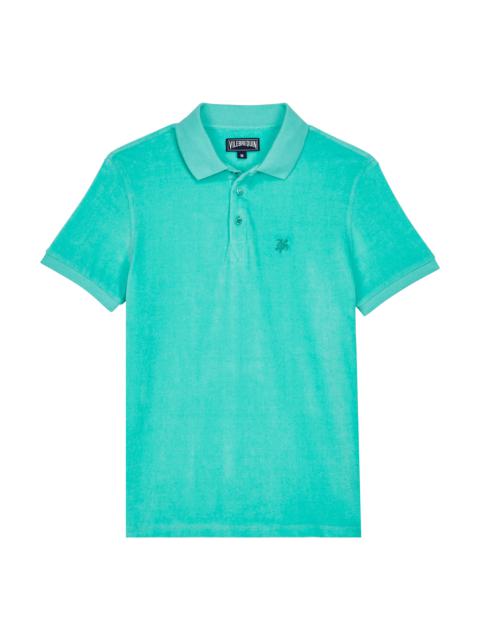 Vilebrequin Men Terry Polo Shirt Solid