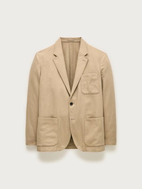 J.CREW Relaxed-fit suit jacket in Italian cotton-linen twill blend