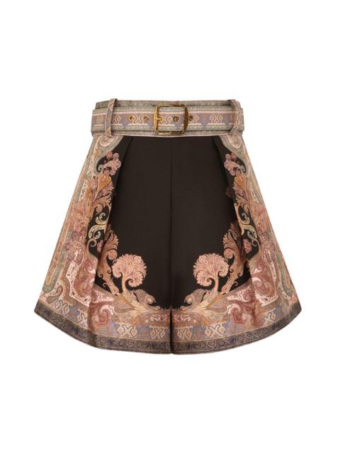 Zimmermann ILLUSTRATION TUCK SHORT