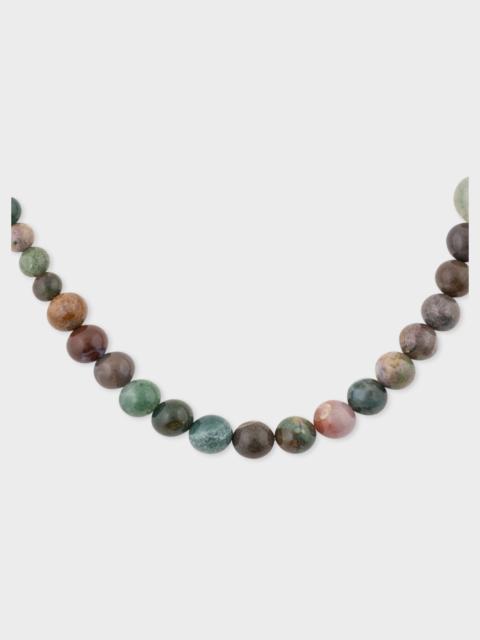 Paul Smith Fancy Jasper Beaded Necklace by Completedworks