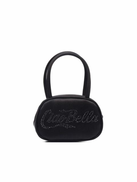 Amina Muaddi Ciao Bella crystal-embellished mini bag