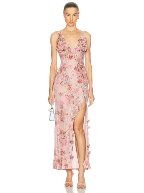 PatBO Lily Flower Gown