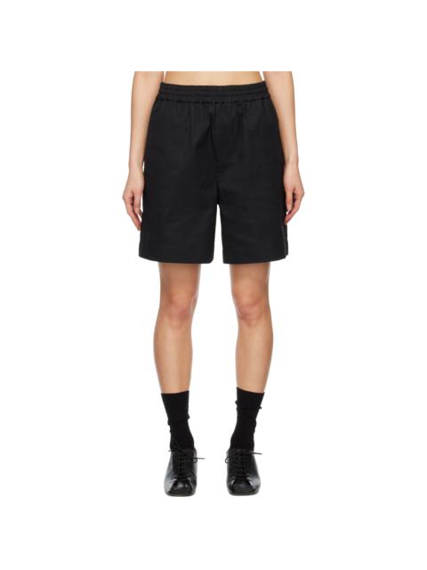 ARCH THE Black Half Band Shorts