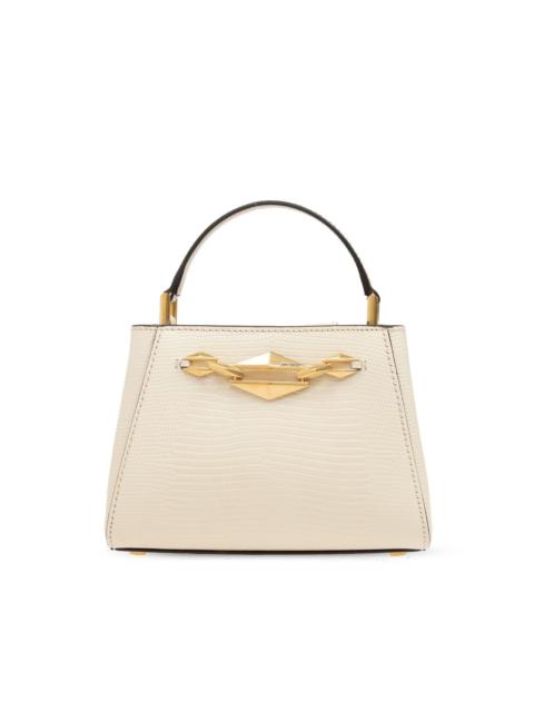 JIMMY CHOO Diamond top handle tote bag