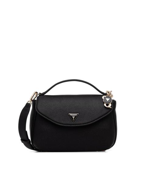 GUESS USA logo-plaque pebbled cross body bag