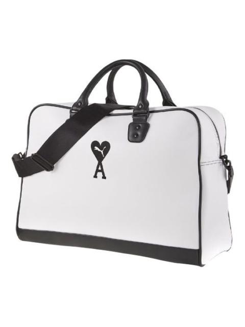 PUMA (WMNS) PUMA x Ami Grip Bag 'White Black' 078906-01